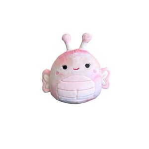 Squishmallows Eileen Pink Butterfly Kellytoy Easter Spring Edition Pastel 5 Inch